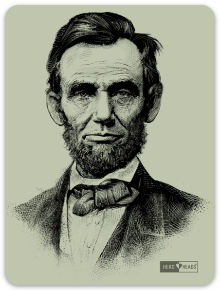 Abraham Lincoln - Sticker
