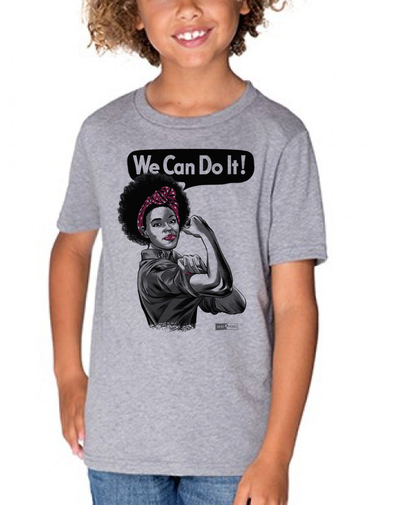 Rosie the Riveter - African American - Unisex Youth Tee