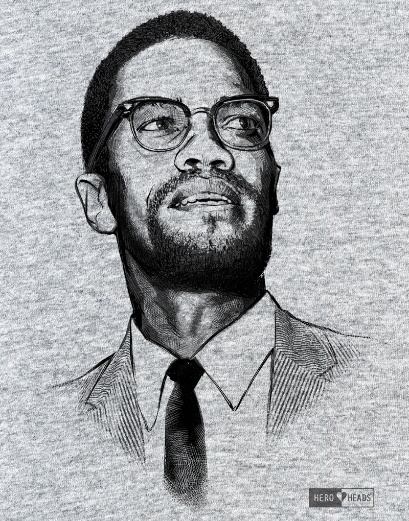 Malcolm X -  Unisex Youth Crew Tee