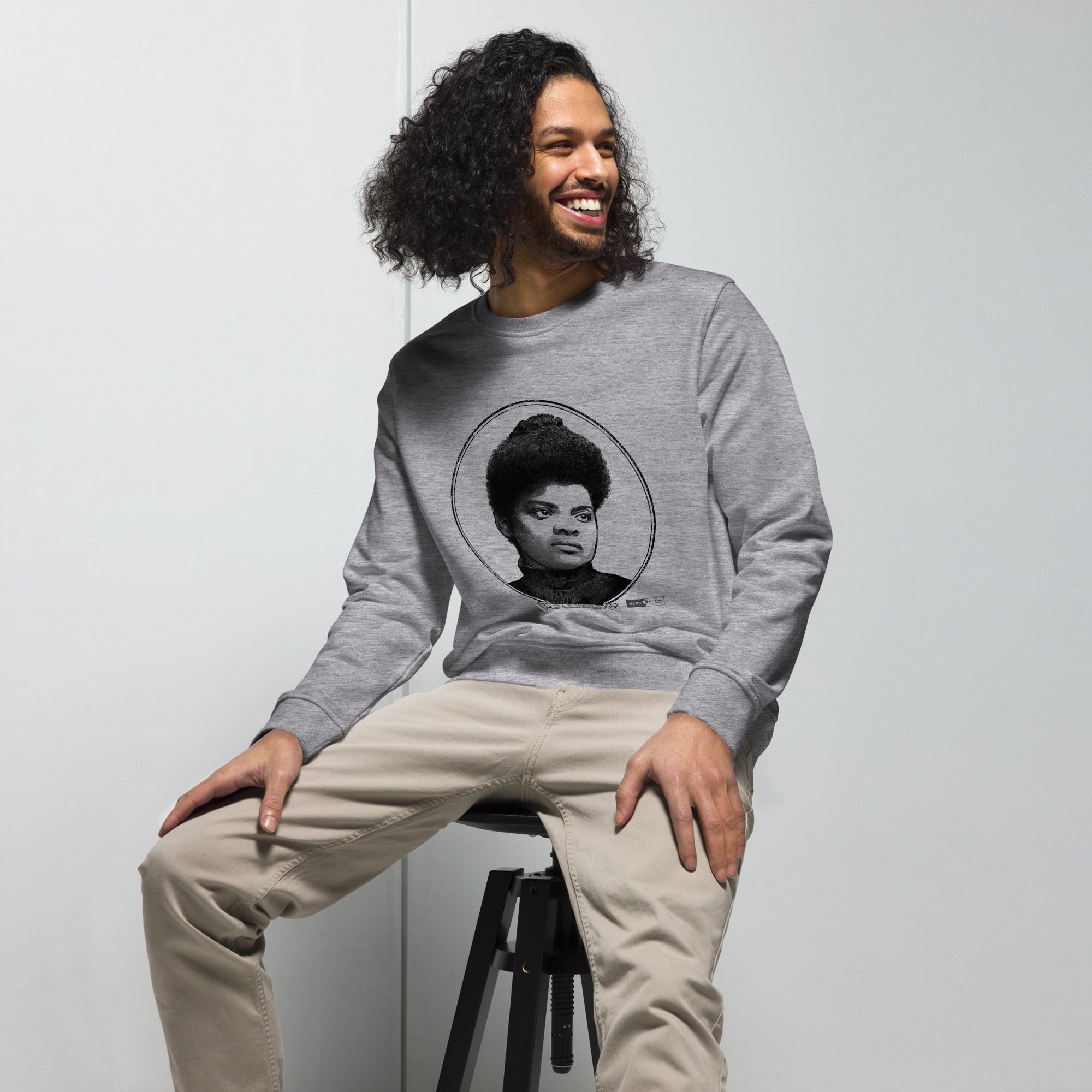 Ida B. Wells-Unisex Crewneck Sweatshirts