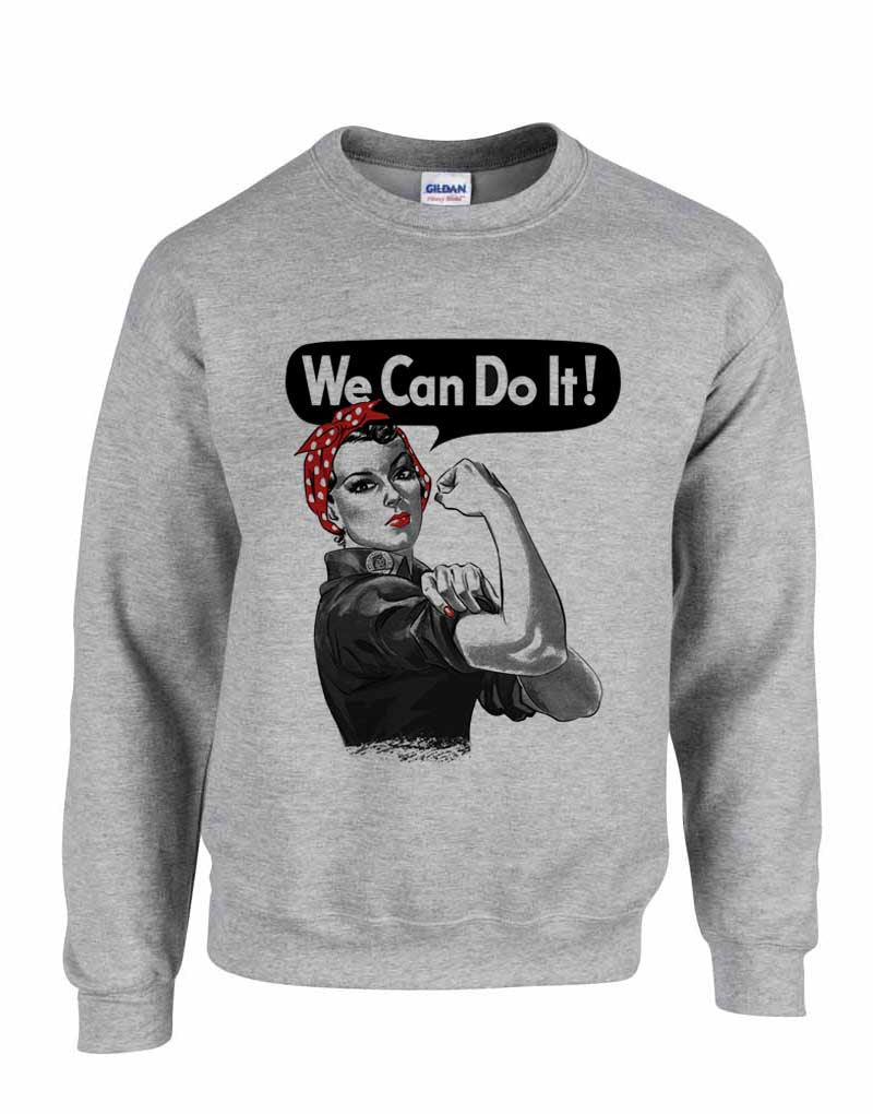 Rosie the Riveter - Unisex Crewneck Sweatshirt
