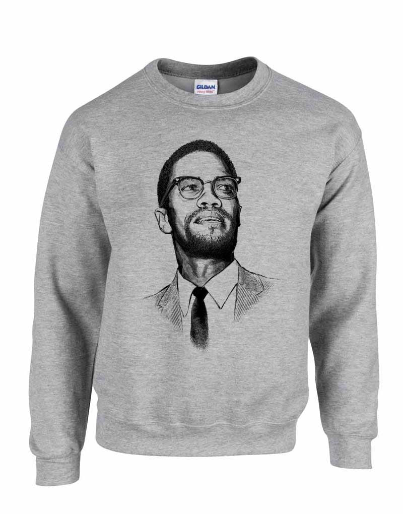 Malcolm X - Unisex Crewneck Sweatshirt