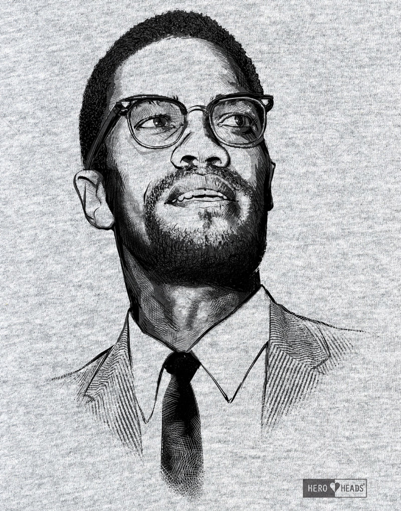 Malcolm X - Unisex Hooded Sweatshirt