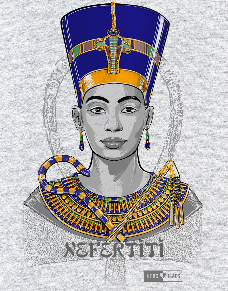 Nefertiti - Women's Relaxed V-Neck Tee